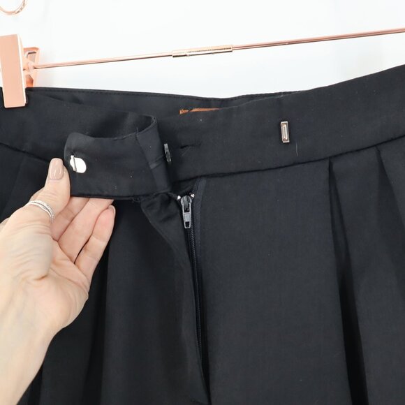 Beige Botany Ankle Tie Trousers Women S Black Classic Career Slouchy Work NWT - Picture 7 of 13